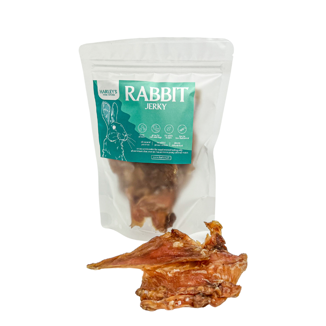 Dehydrated Rabbit Jerky